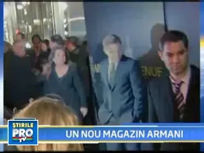 Vedetele au indurat gerul in New York! S-a deschis un nou magazin Armani