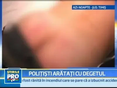 Politisti acuzati ca ar fi snopit in bataie un tanar