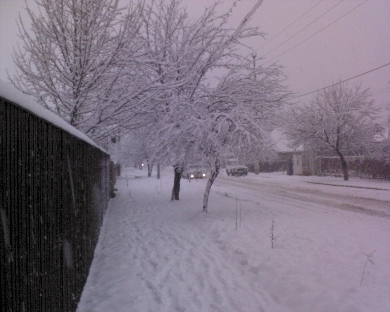 Dezastru pe soselele din sudul tarii din cauza zapezii!La bulgari, mai rau!
