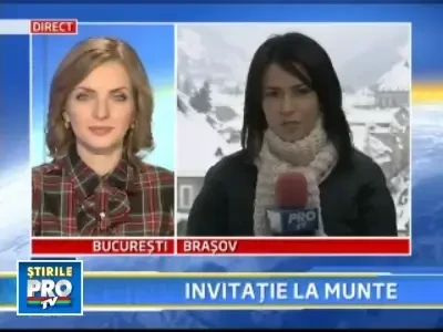 Vreme perfecta pentru sporturile de iarna pe partiile din Bucegi