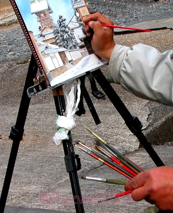 Criza economica se simte si in lumea pictorilor