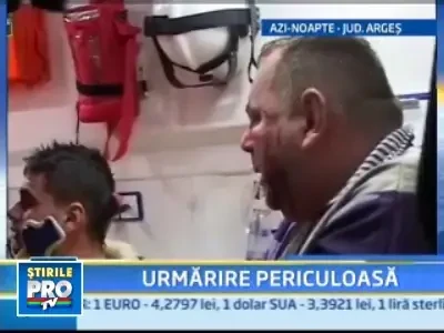 Focuri de arma in Arges. Politistii au incercat sa opreasca un sofer