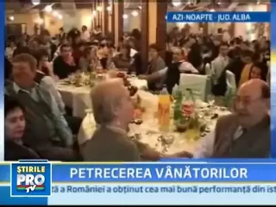 Vanatorii din Alba au pus armele in cui si si-au rasfatat nevestele