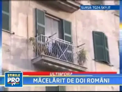 Socam iar Italia! Cei doi romani au recunoscut uciderea administratorului