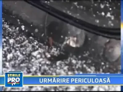 Urmarire nebuna cu impuscaturi, in Arges!