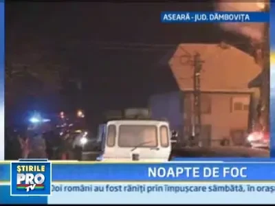 Flacari pana la cer in Dambovita! Casa unei familii din Moroieni, mistuita!