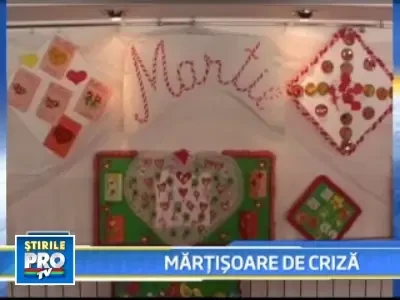 Martisoare din blanita de miel sau macaroane!