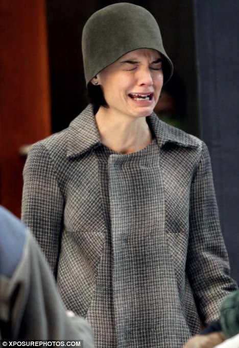 Katie Holmes, la un pas de catastrofa pe platourile de filmare!