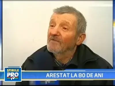 Revoltator! Batran arestat pentru ca a scos cativa tarusi din pamant!