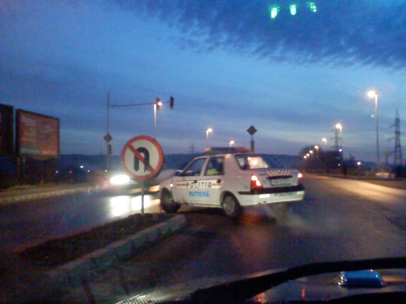 Politia in actiune!