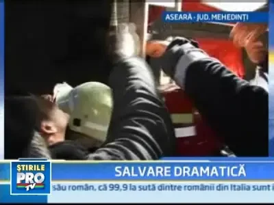 A scapat cu viata dupa ce a cazut intr-o fantana de 10 metri