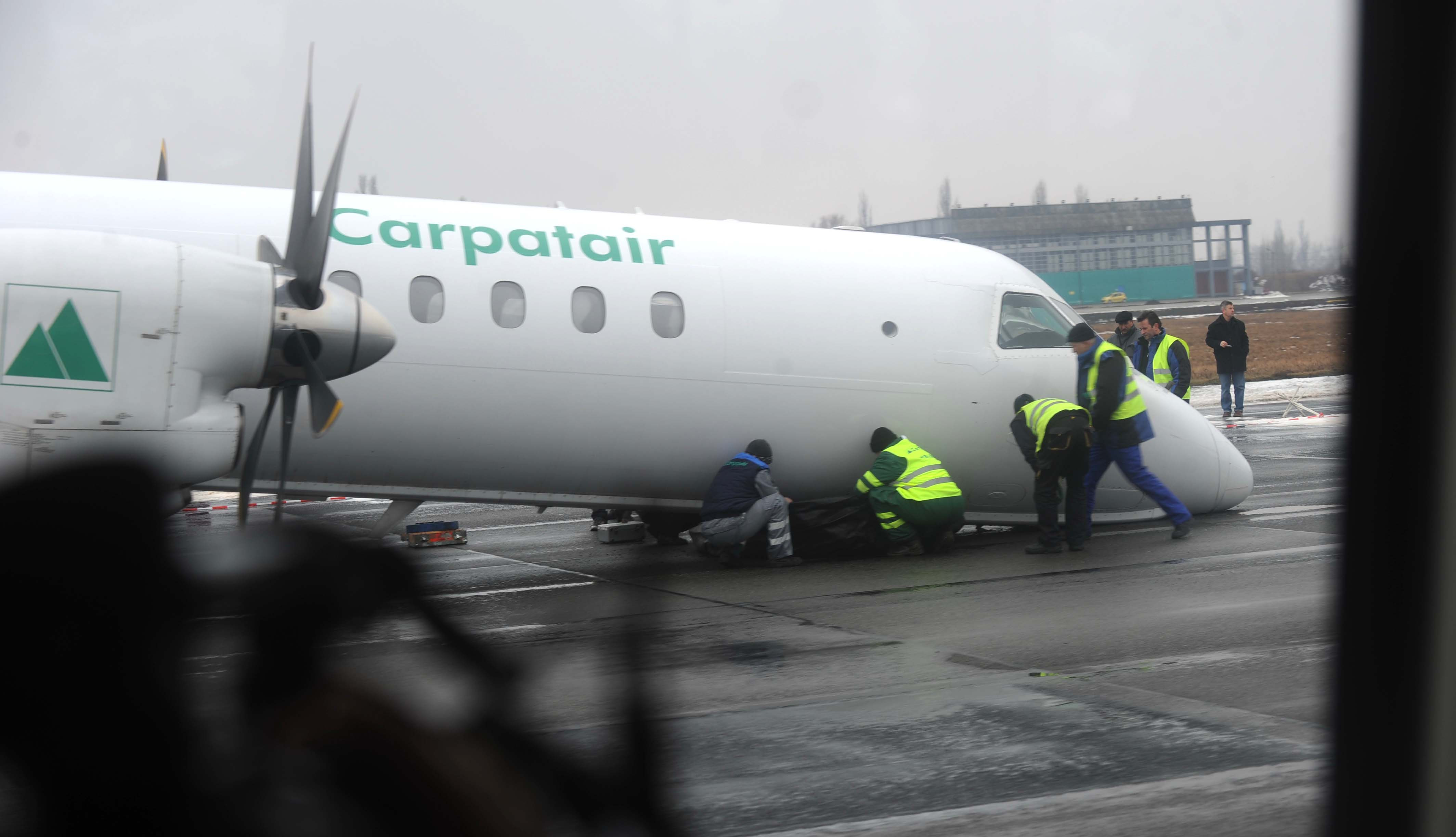 Aterizarea perfecta realizata de pilotul avionului a fost filmata!