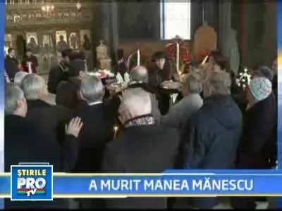 A incetat din viata fostul premier Manea Manescu