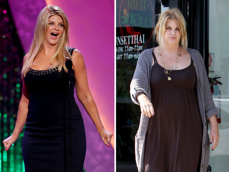 Uite cine slabeste! Kirstie Alley a dat jos 23 de kg. Era si cazul!