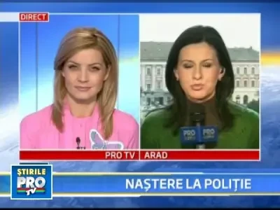 A nascut in sectia de politie din Arad!