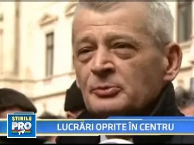 Oprescu reziliaza contractul cu cei care reabiliteaza centrul istoric