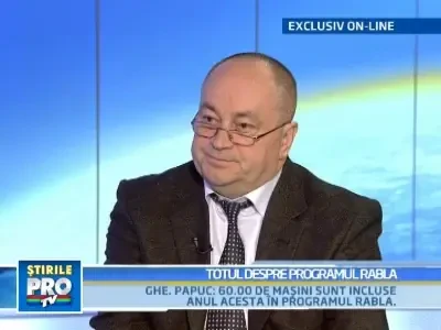 G. Papuc: Sunt acceptate in program masinile cu o vechime de minim 10 ani