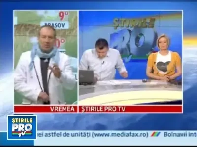 Prognoza meteo pe trei zile