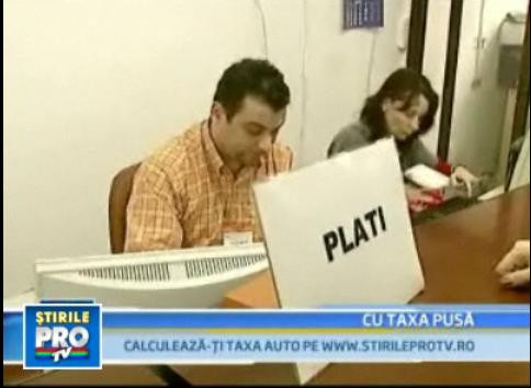 Cu taxa auto pusa! Circ si cozi la administratiile fiscale!