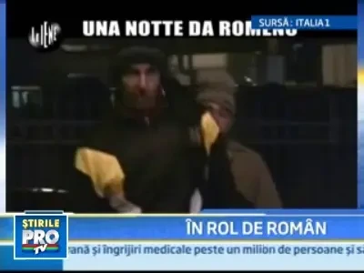 Vezi aici ce-a patit un actor italian care s-a dat drept roman la Roma!