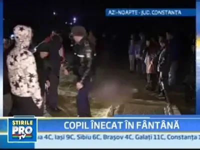Si-au gasit baietelul de opt ani inecat intr-o fantana neacoperita