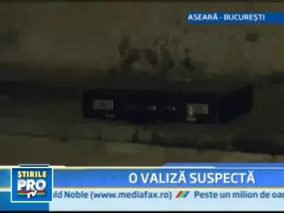 Alarma in Capitala dupa ce o femeie a gasit o valiza suspecta