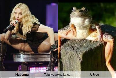 Are Madonna picioare de broasca?!