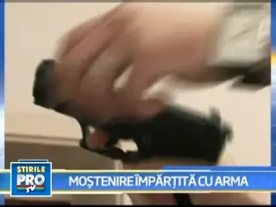 O cearta pentru avere, intre doi frati vitregi, terminata cu impuscaturi