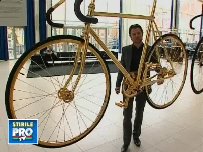 Bicicleta de aur