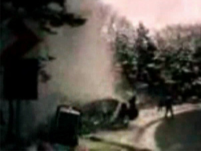 Pericol la Raliul Brasovului! Un pilot a pierdut masina de sub control