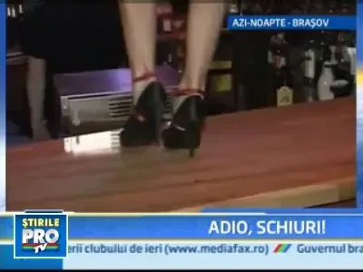 Turistii englezi au inchis oficial sezonul de schi de la noi!