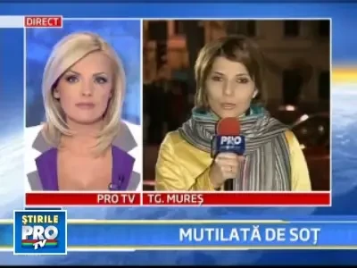 I-a taiat buza de jos si i-a aruncat-o in rau!