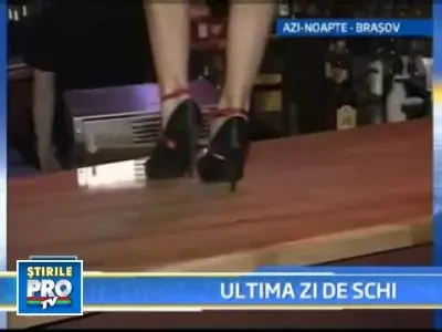 Turistii englezi au inchis oficial sezonul de schi de la noi!