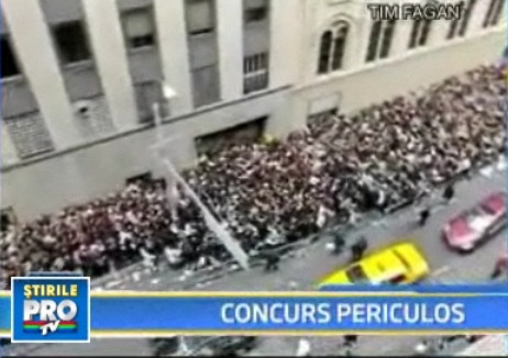 Haos la preselectia "America's Next Top Model" din New York!