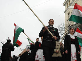 Maghiarii din Ardeal au comemorat 90 de ani de la Trianon