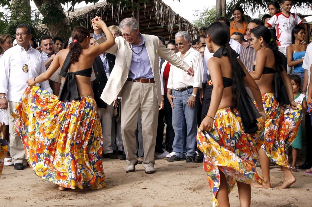 Printul Charles se distreaza in Brazilia!