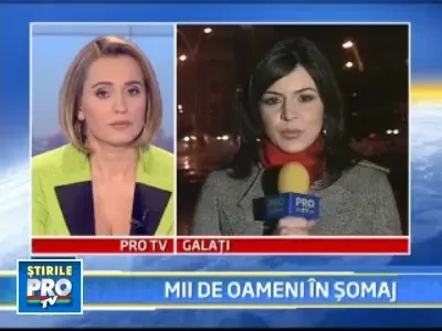 E criza mare, monser! 12.500 de angajati de la Mittal Galati, in somaj