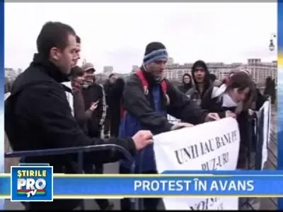 Protest impotriva blocurilor turn, in Bucuresti