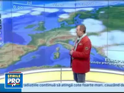 Afla cum e vremea in Europa si Romania