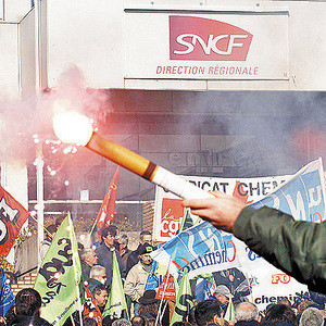 Aviz celor care calatoresc in Franta! Greva in transportul feroviar