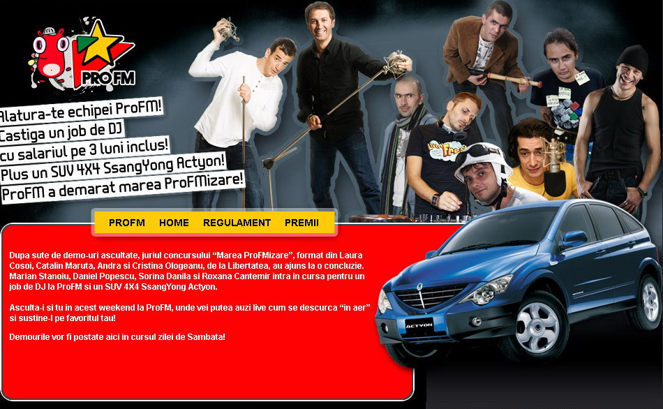 S-au ales finalistii concursului “Marea ProFMizare”!