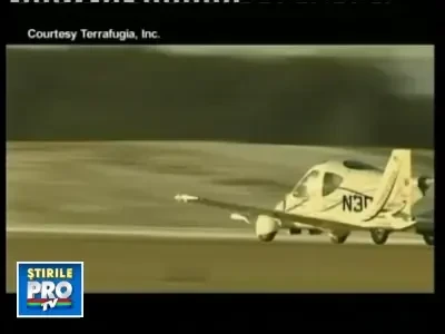 Fa o tura virtuala cu prima masina zburatoare din lume