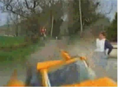 A driblat moartea fara teama! Vezi video