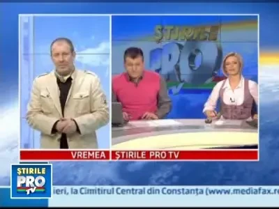 Prognoza pe urmatoarele trei zile