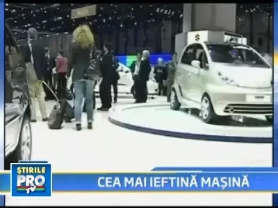 Nano, masina de 2.000 de dolari, intra pe piata!
