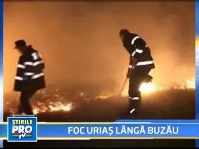 La un pas de tragedie: au pus foc in apropierea unui camp de sonde
