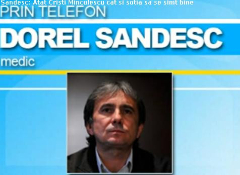 Doctorul D. Sandesc: Atat Cristi Minculescu cat si sotia sa se simt bine