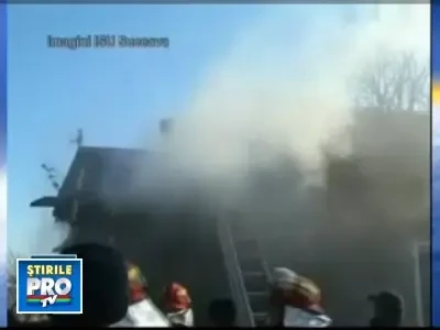 A ars de vie dupa ce a incercat sa aprinda focul in soba cu diluant!