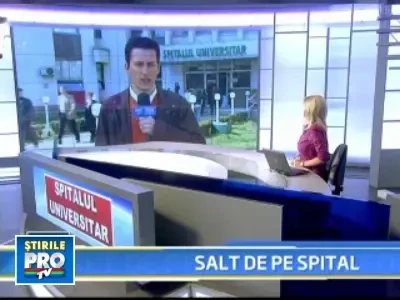 Impact mortal:s-a aruncat in gol de la ultimul etaj al Spitalului Municipal