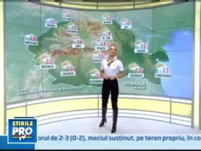 Prognoza pe urmatoarele trei zile: vreme calda!